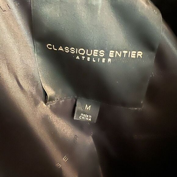 Classiques Entier Black and Gray Blazer - Picture 7 of 8